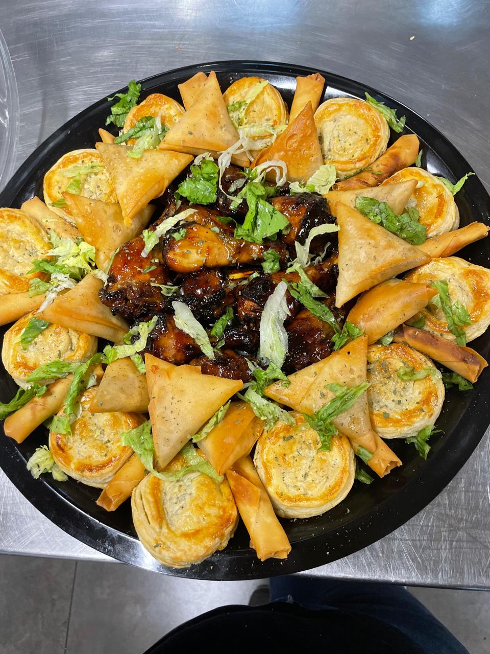 Mixed snack platter